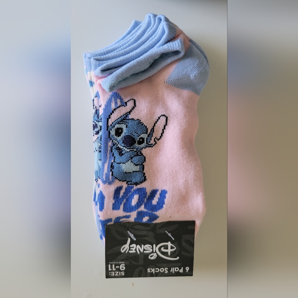 🧦6pk Disney's Stitch Socks